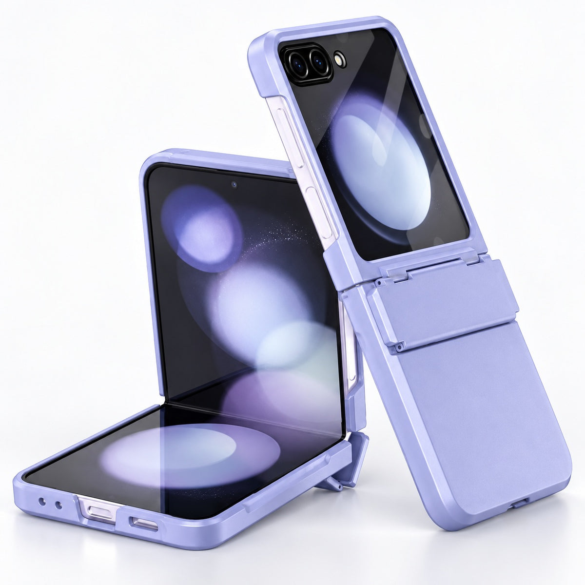 Flat Hinged Case for Samsung Galaxy Z Flip 6 - Purple