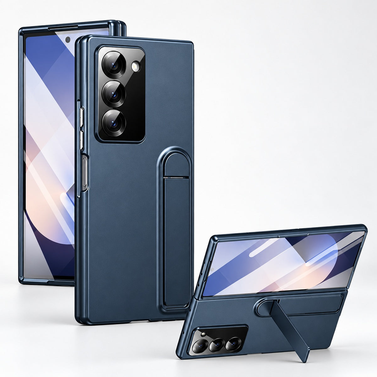 Frame Guard W/ Stand Samsung Galaxy Z Fold 7 - Blue