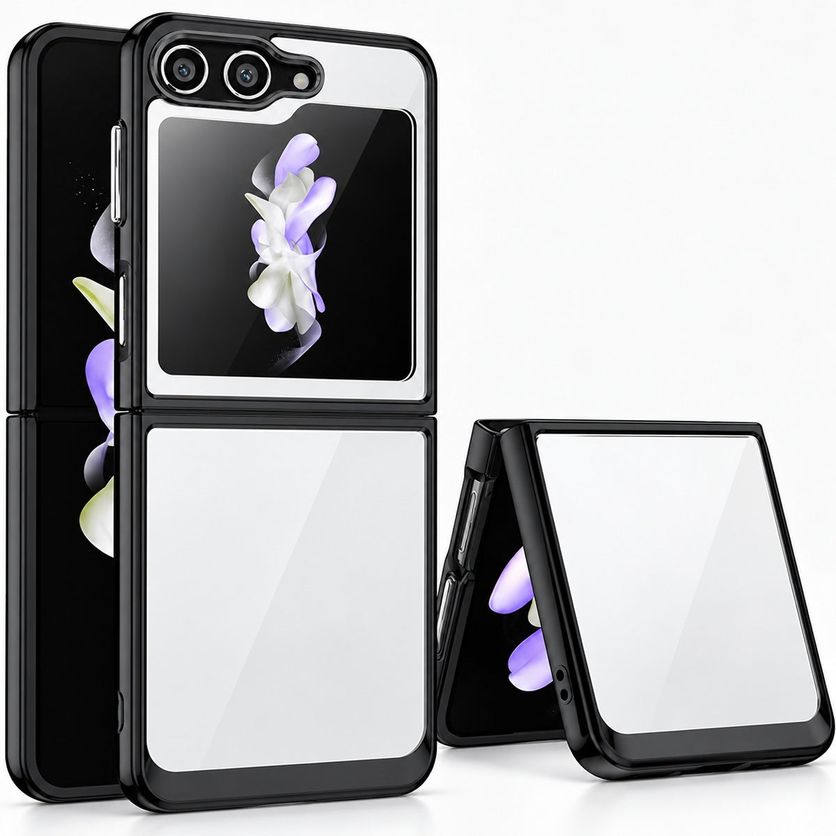 Matt Ultra-Hybrid Case for Samsung Galaxy Z Flip 6 - Black