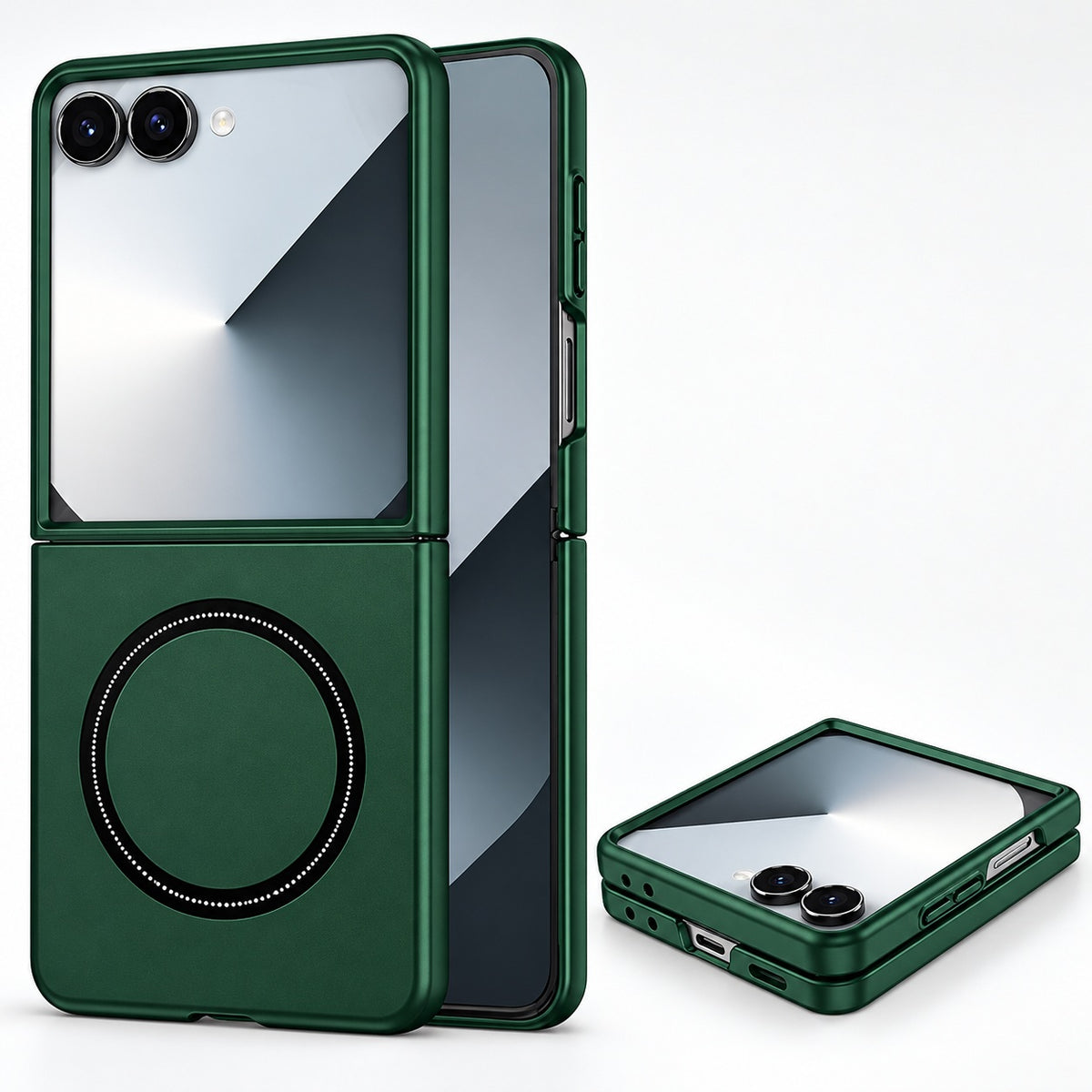 MagSafe Snap Matt Case Samsung Galaxy Z Flip 7 - Green