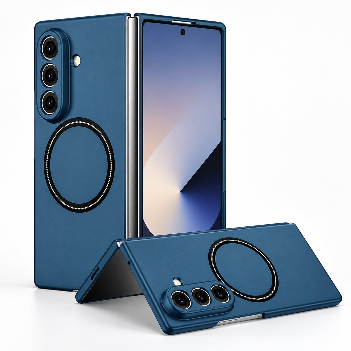 MagSafe Snap Matt Case Samsung Galaxy Z Fold 7 - Blue