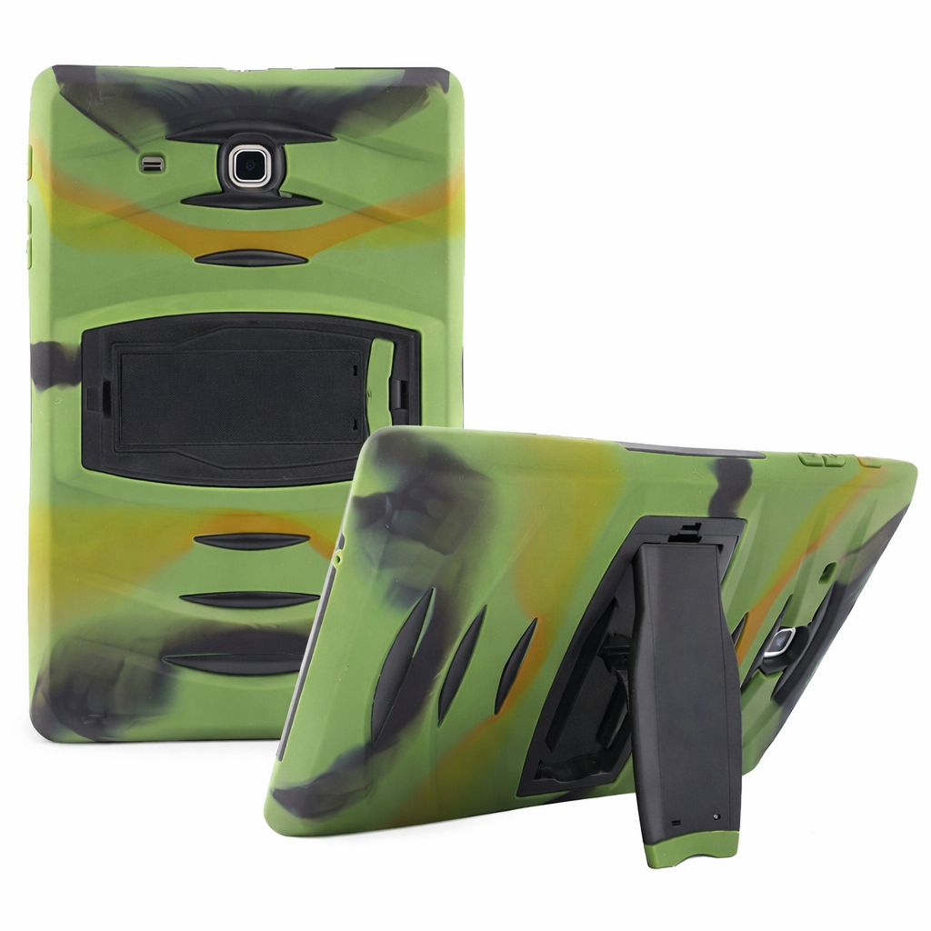 Heavy Duty Tablet Case – Camo Kickstand Defender Shockproof Case with Stand | Protective Case