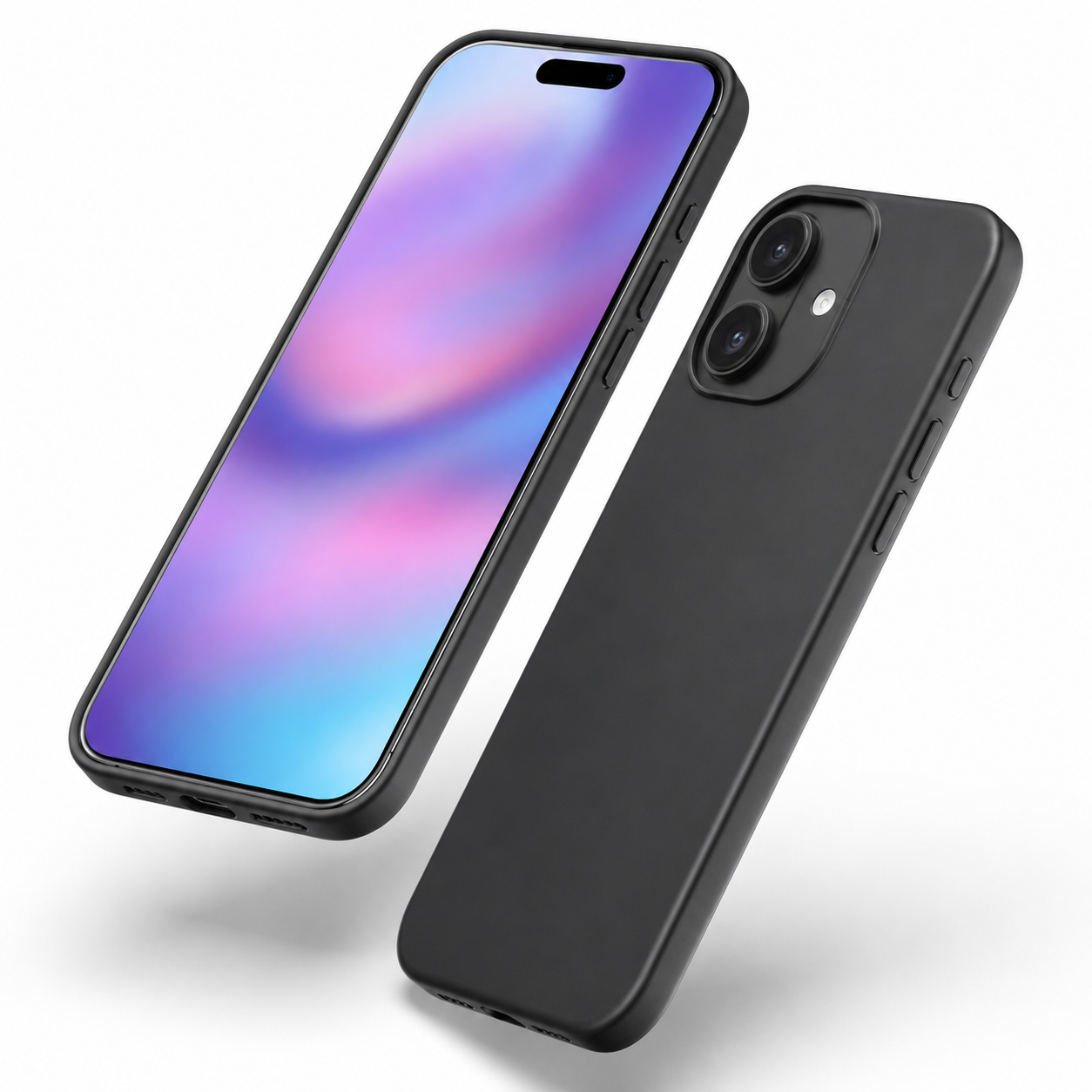 Anti-slip impact-resistant matte phone cover for iPhone 17
