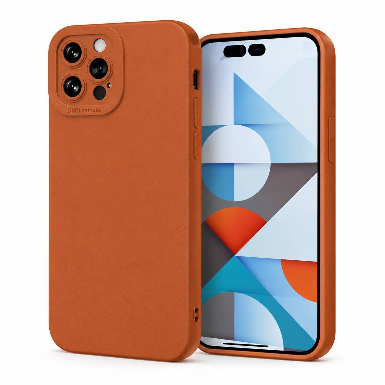 Matt Phone Case – Brown Matt Slim Protective Cover