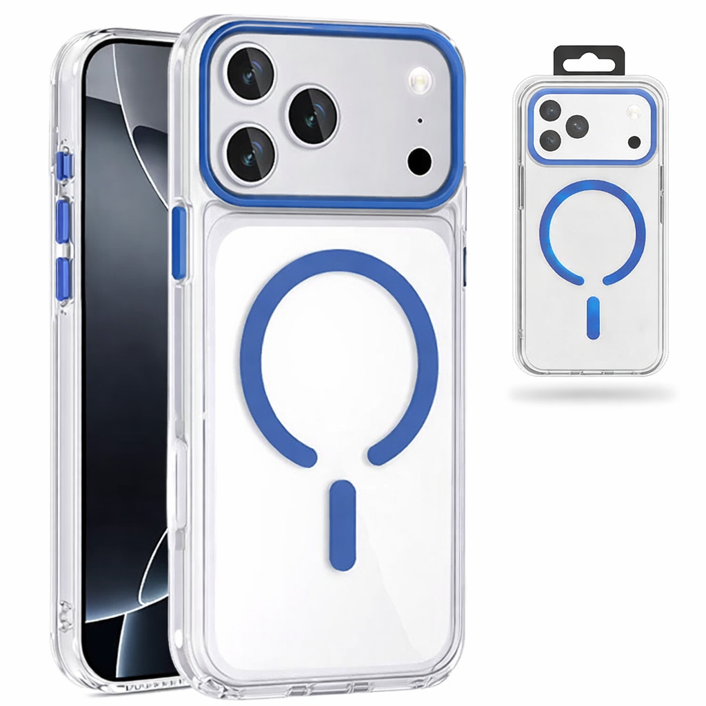 Dual Layer Phone Case – Dark Blue Spectra Cover MagSafe Compatible