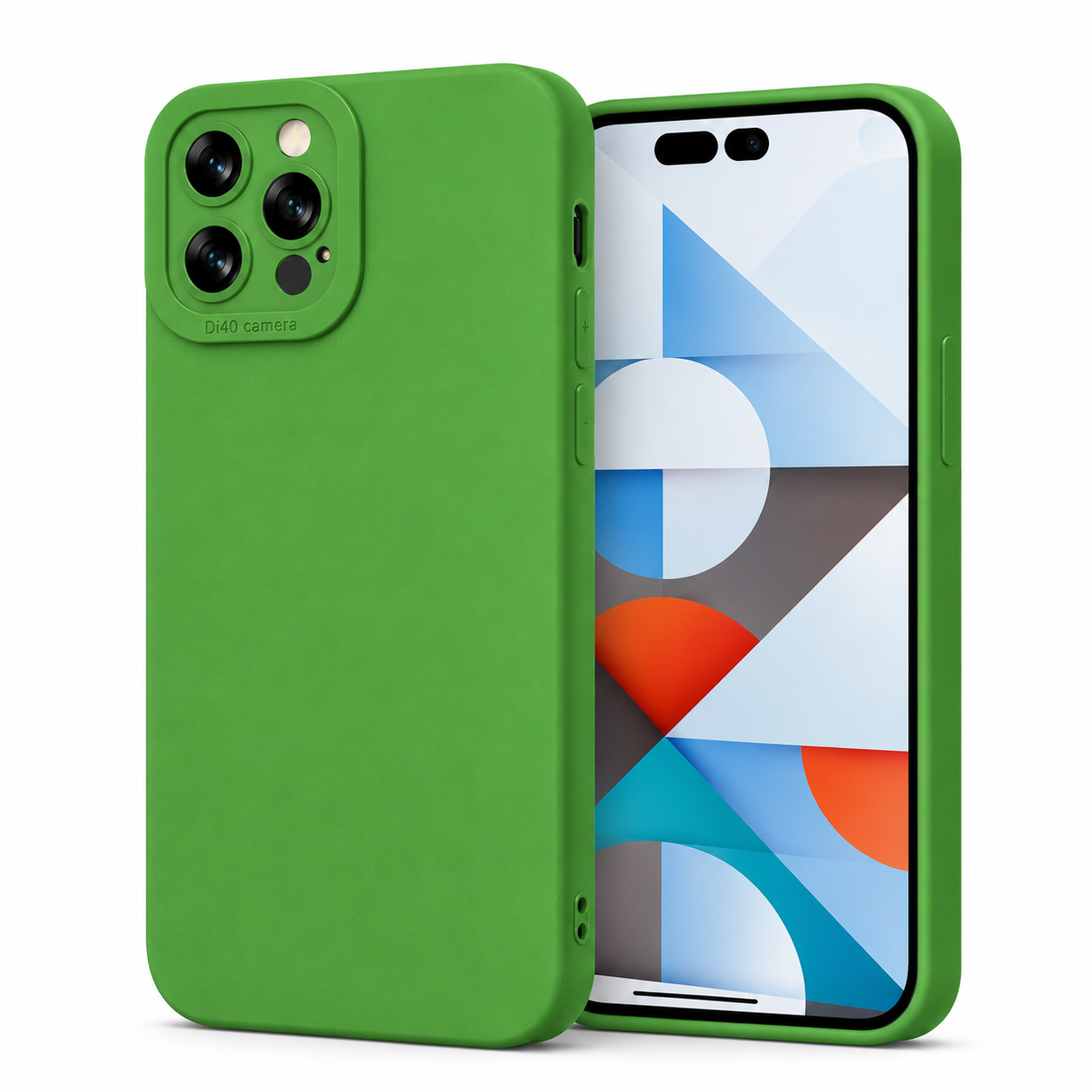 Matt Phone Case – Green Matt Slim Protective Cover