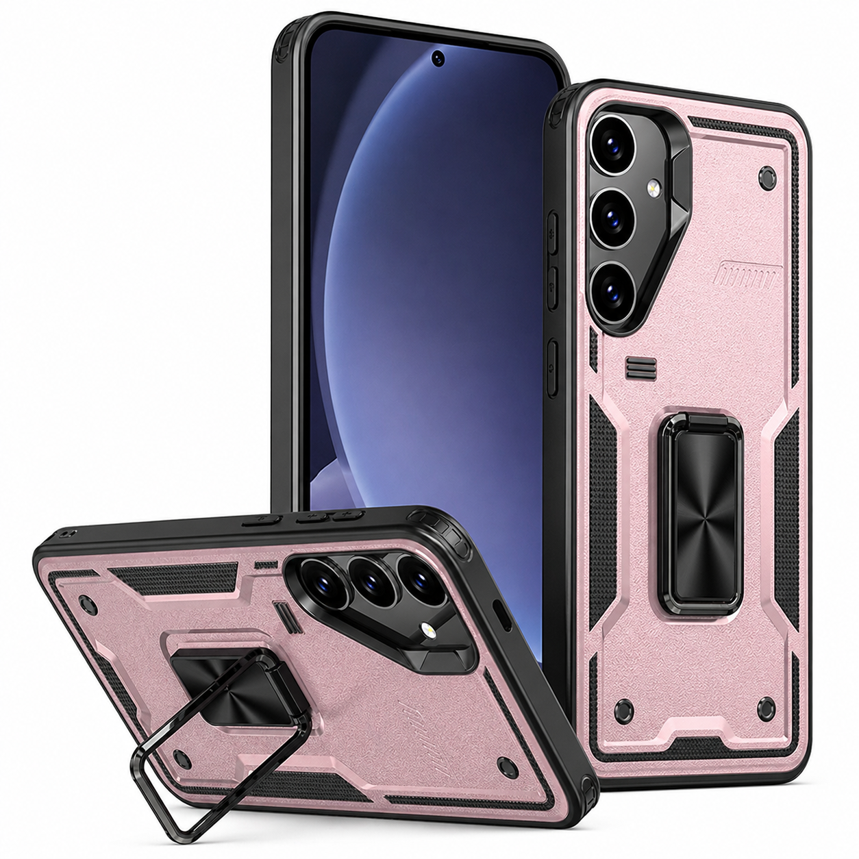 Dual Layer Phone Case – Rose Gold Adventure Echo Design Cover MagSafe Compatible