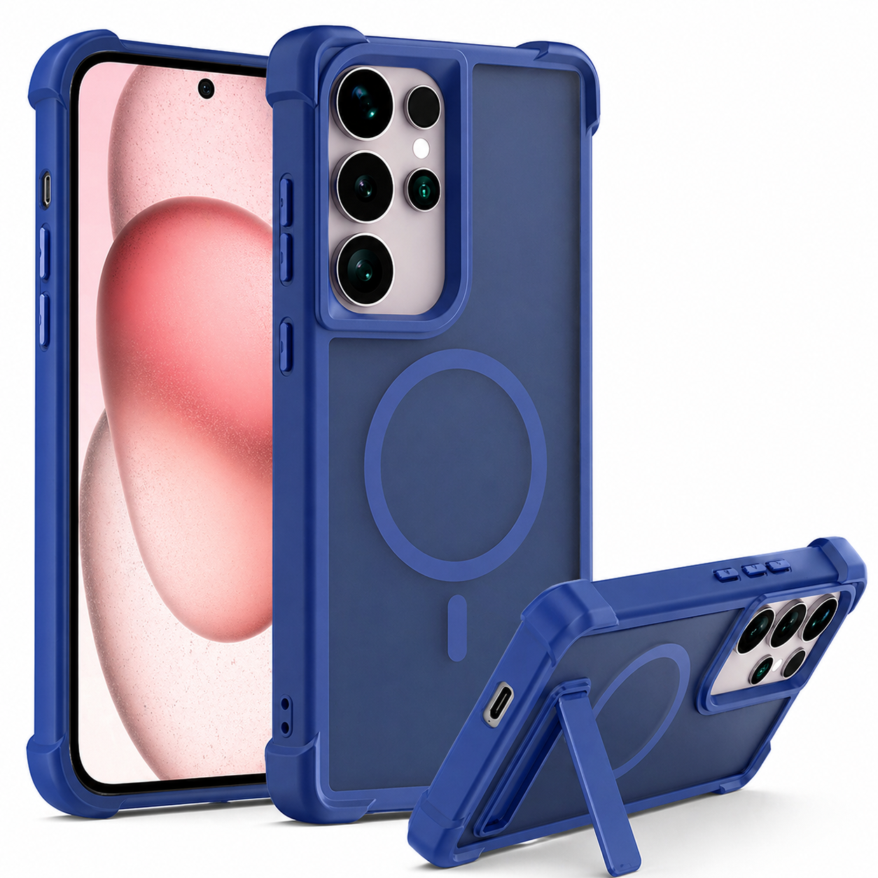 Dual Layer Phone Case – Blue Apex Cover MagSafe Compatible