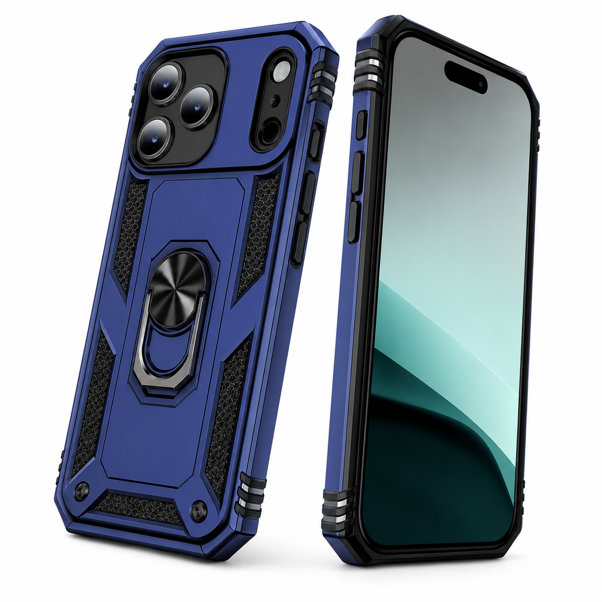 Premium Apple iPhone 18 Pro Max Navy Case with Shockproof Mobile Cover, Magnetic Case, and Rugged Hybrid Protection