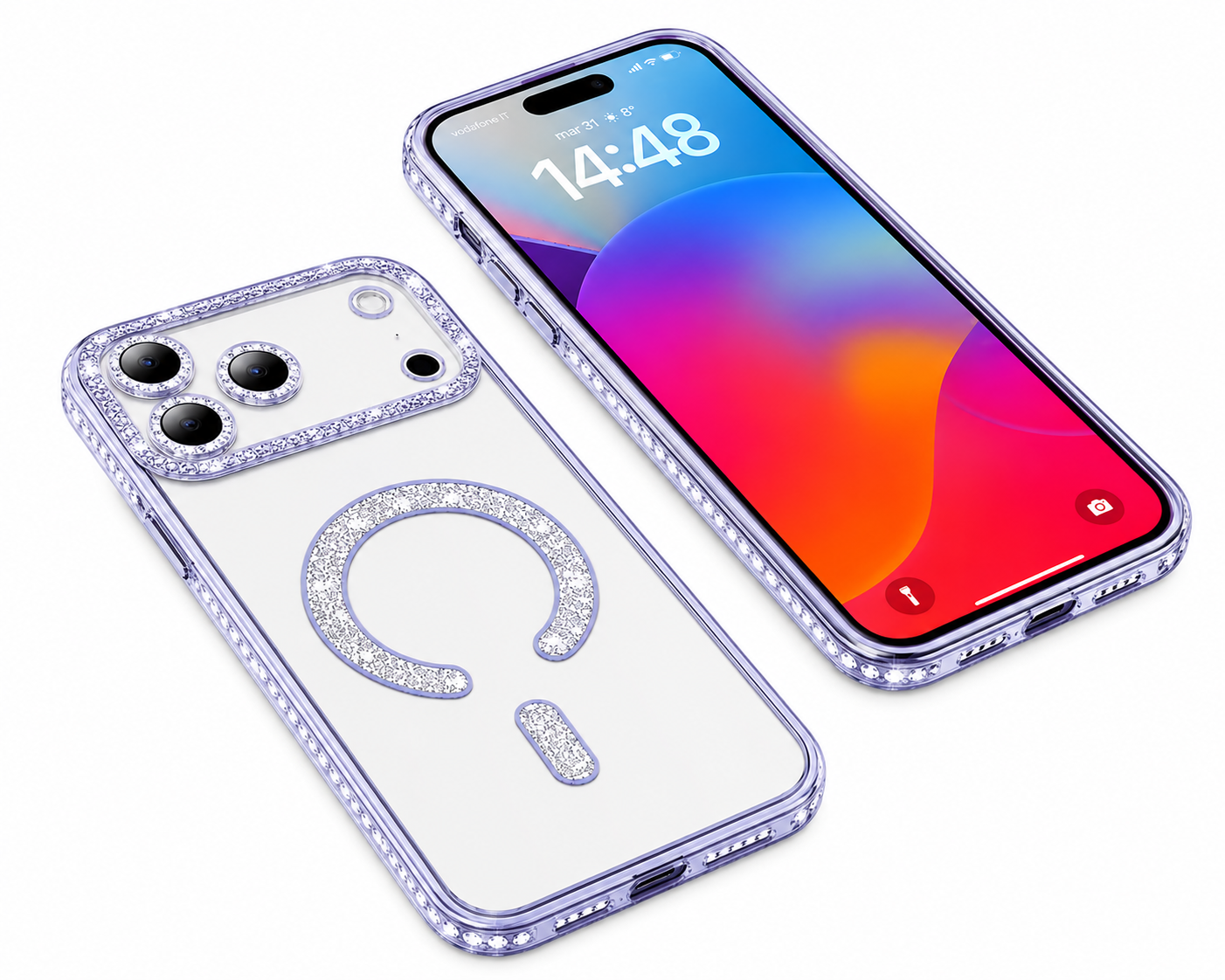 Shockproof Electroplated MagSafe Protective Case for iPhone 17 Pro