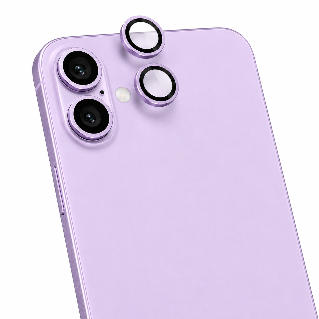 Light Purple iPhone 17 camera lens protector