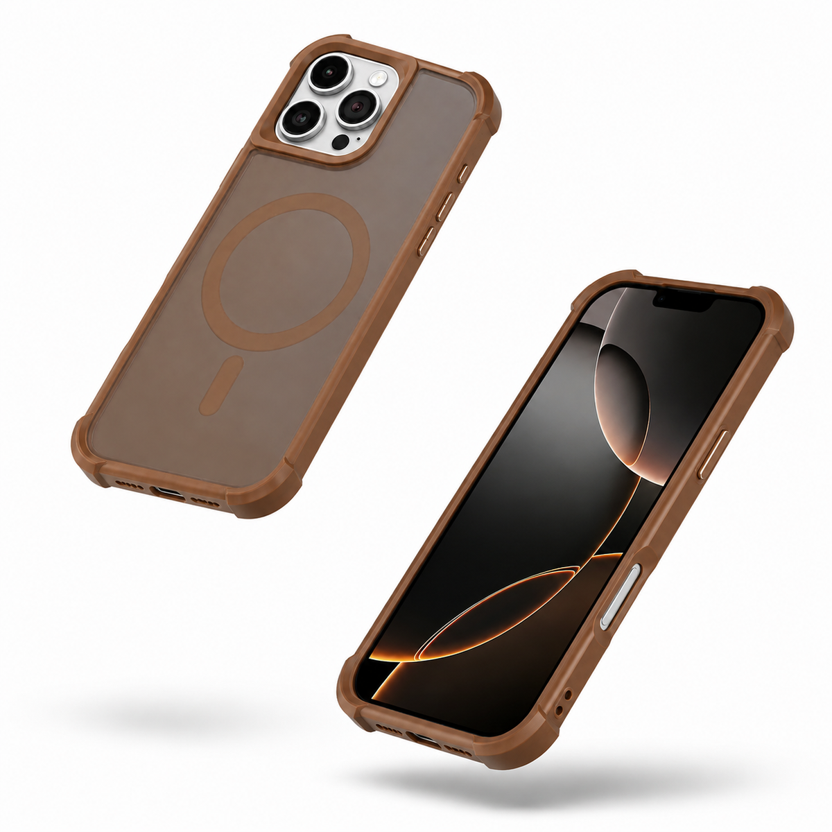 Slim MagSafe compatible desert iPhone 12 Pro Apex case
