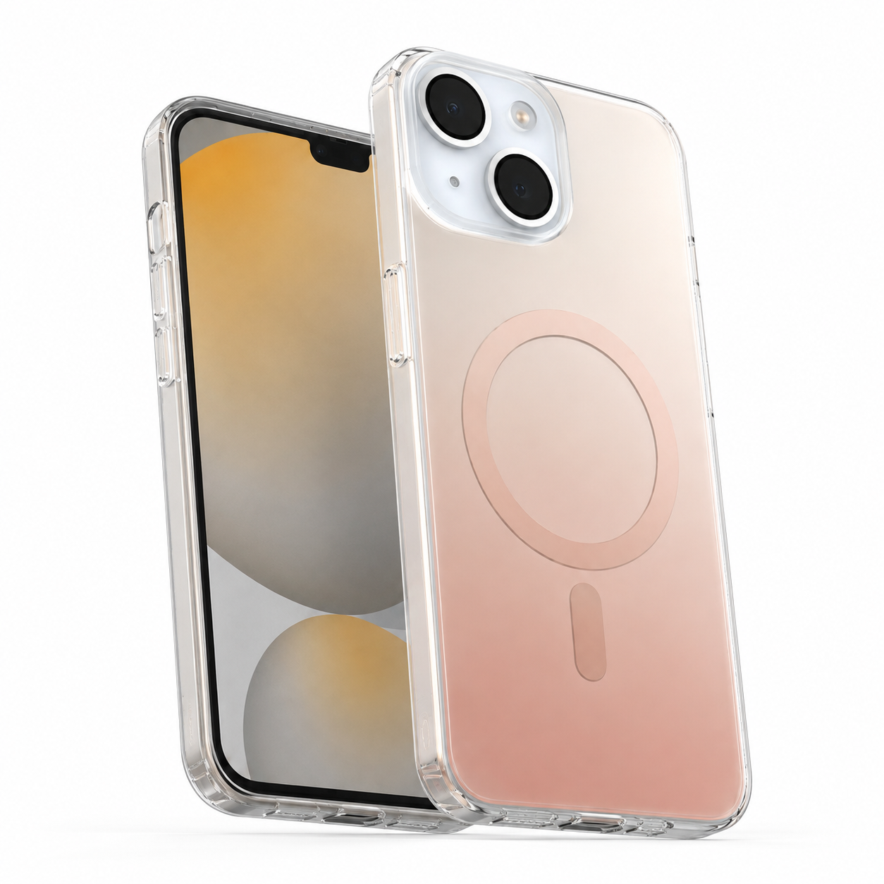 Gradient MagSafe Protective Case for Apple iPhone 15 - Desert Titanium