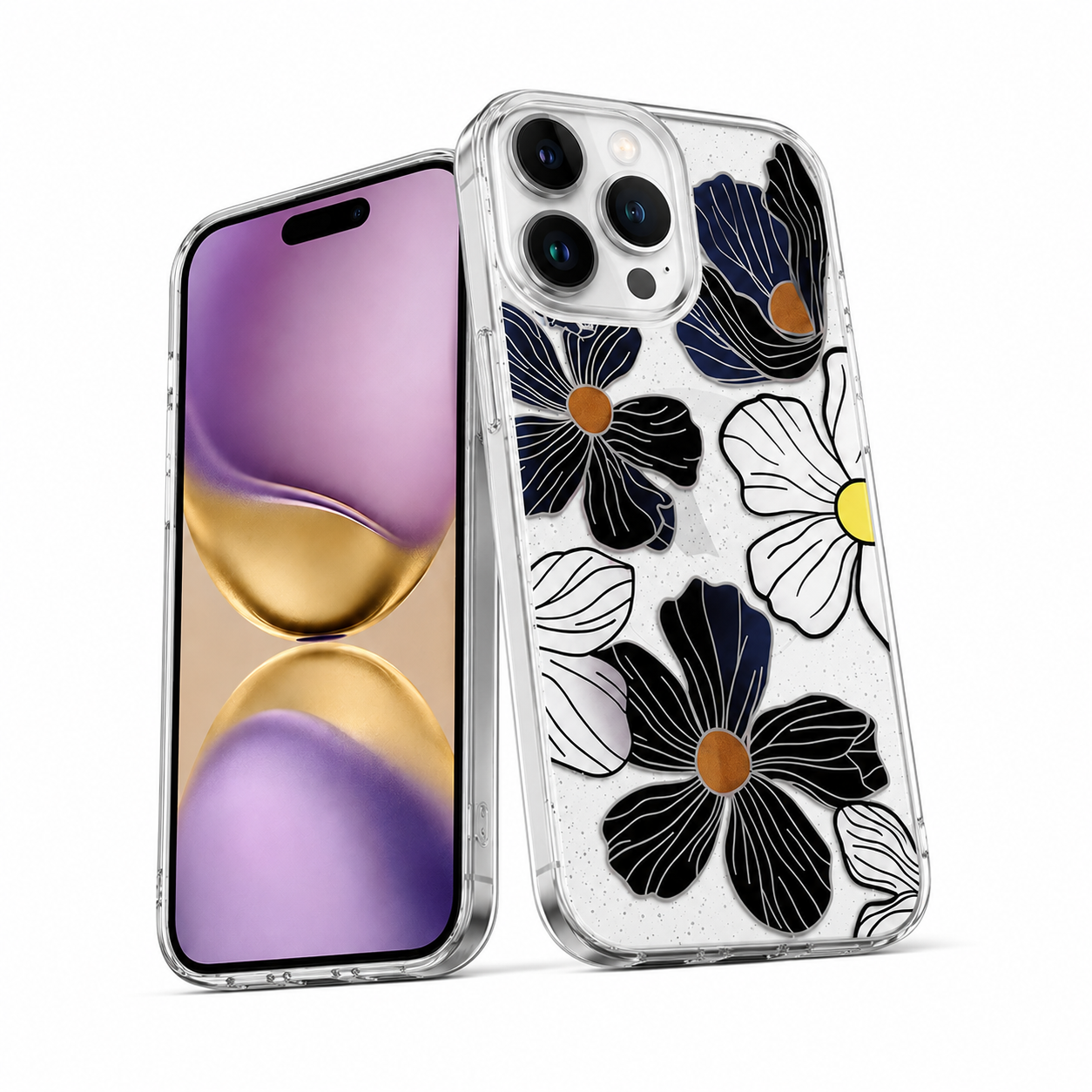 Black MagSafe iPhone 16 Pro Max cover with raised camera and screen protection