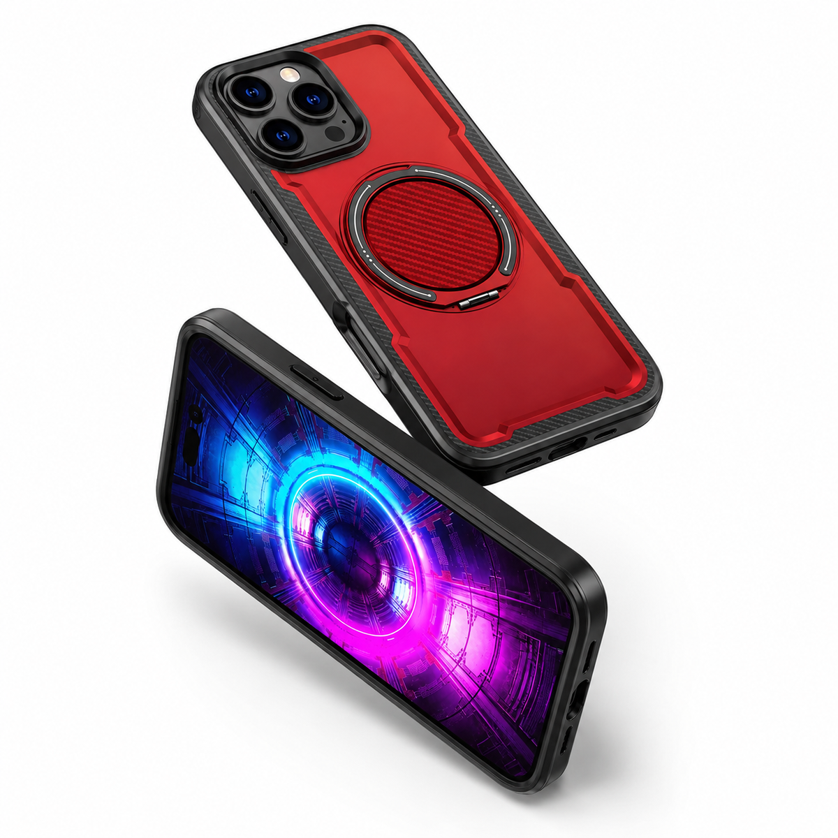 Magsafe Covert Case Apple iPhone 16 Pro - Red - alternate product view