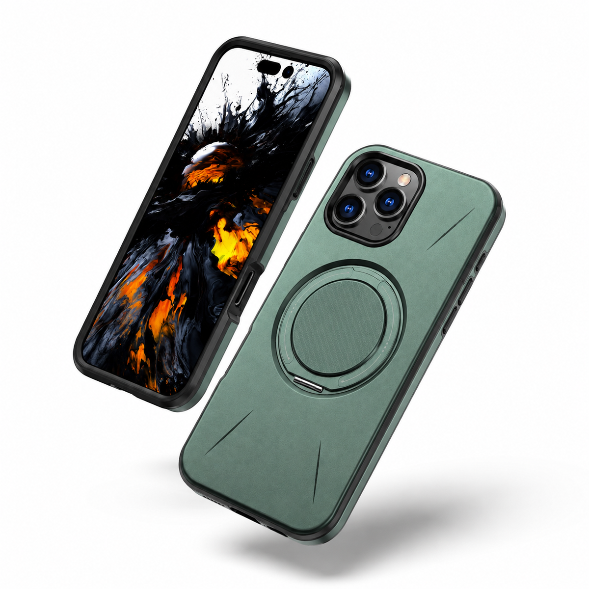 MagSafe Forge Ring Case Apple iPhone 16 Pro - Green - alternate product view
