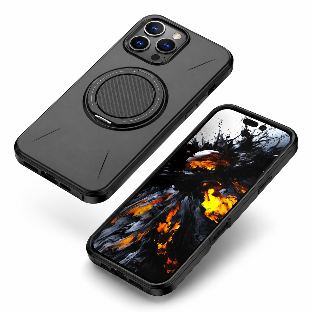 MagSafe Forge Ring Case Apple iPhone 16 Pro - Black - alternate product view