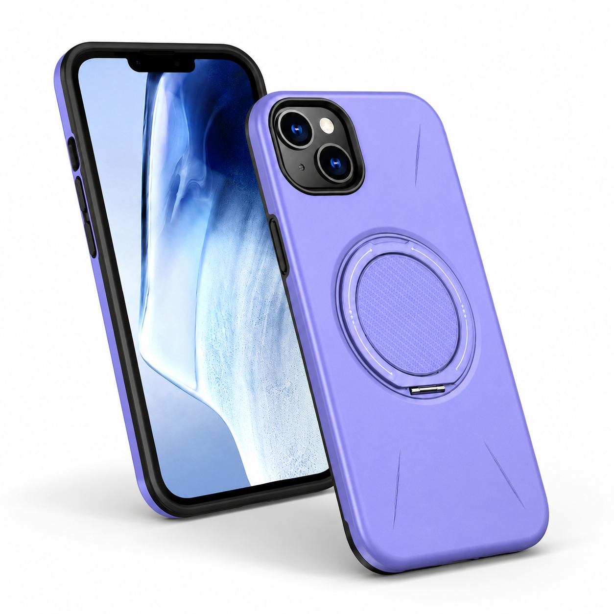 Durable MagSafe Forge Ring iPhone 14 case with kickstand and everyday drop protection