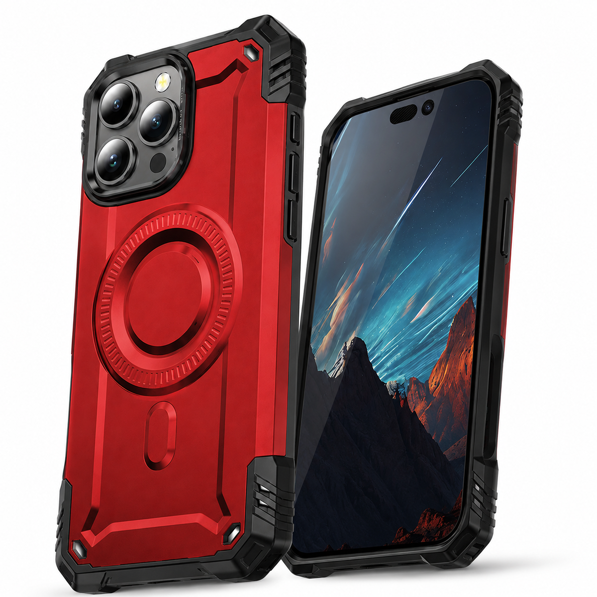Fuse Edge MagSafe Case for Apple iPhone 15 Pro - Red - alternate product view