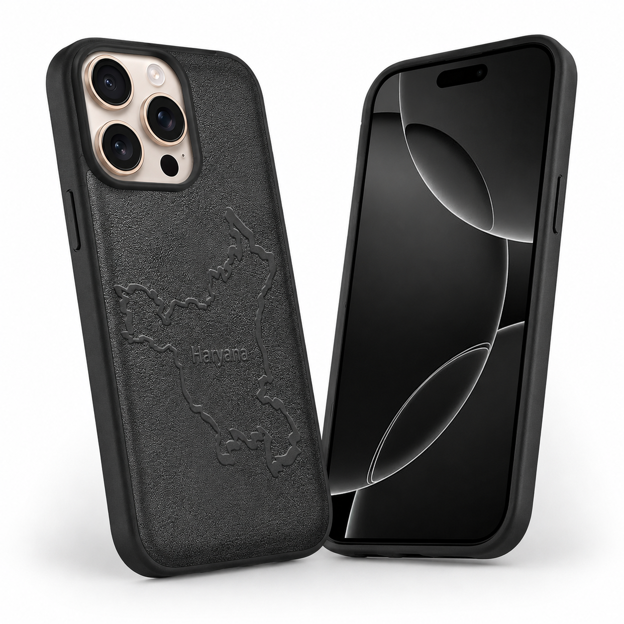 HRY Crafted Protective Case for Apple iPhone 13 - Black