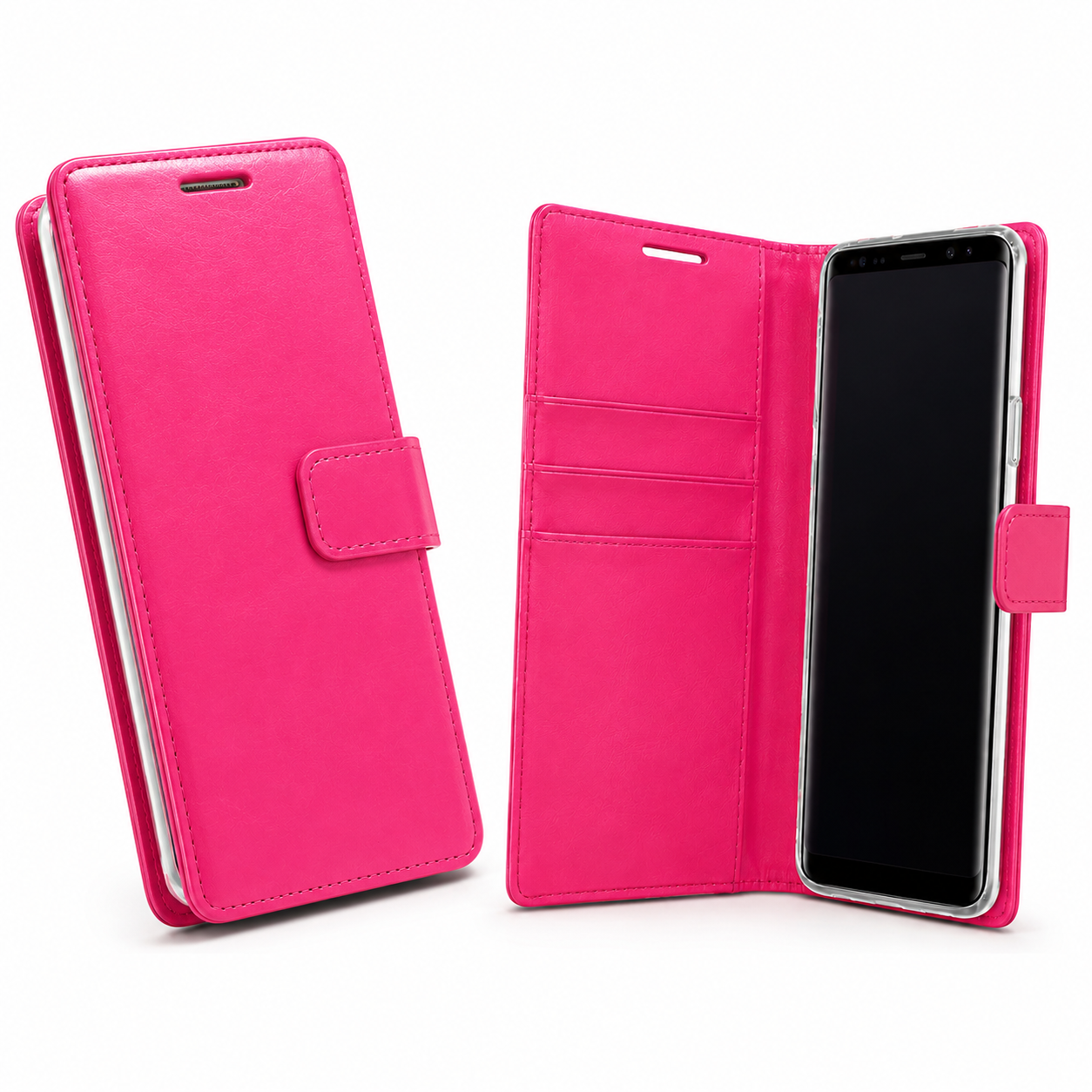 Buy mobile covers online Canada – Hot Pink BlueMoon Diary case
