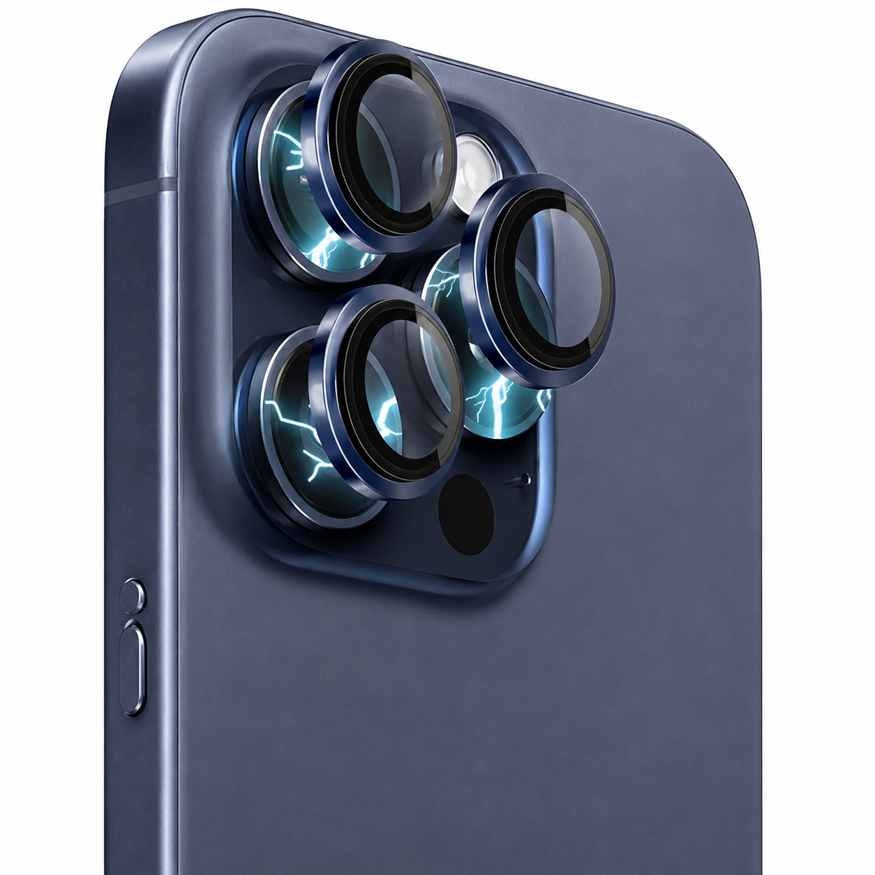 SP Blue Camera Lens Protector for Apple iPhone 17 Pro Max with HD Tempered Glass Camera Cover