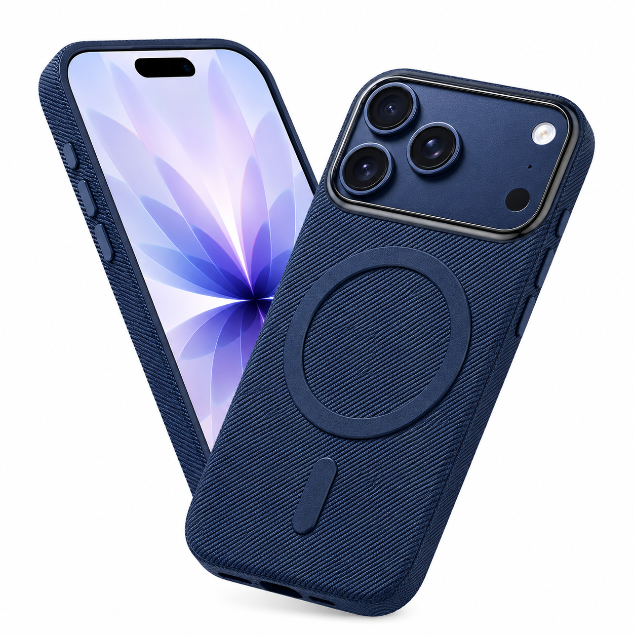 Slim Shockproof Dark Blue Smartphone Case for Apple iPhone 17 Pro Max Mobile Cover