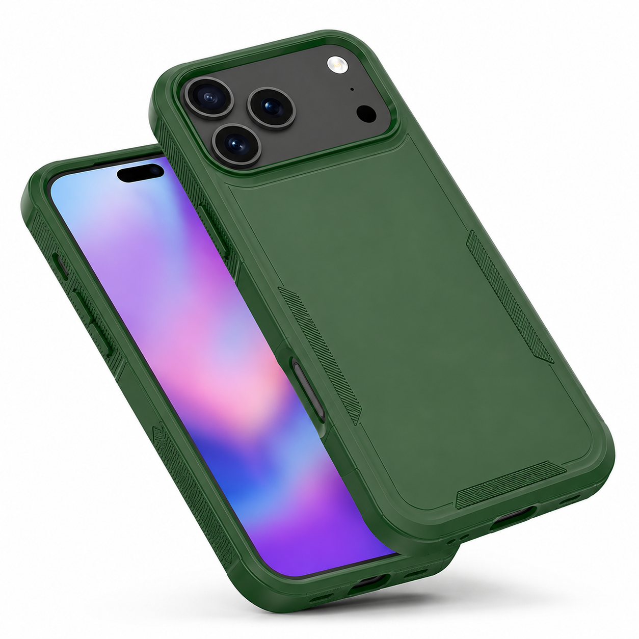 Slim Protective Phone Case for Apple iPhone 17 Pro Max – Midnight Green Everyday Mobile Cover