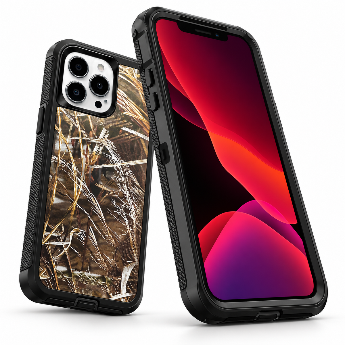 Camouflage Defender for Apple iPhone 16 Pro - Black - alternate product view