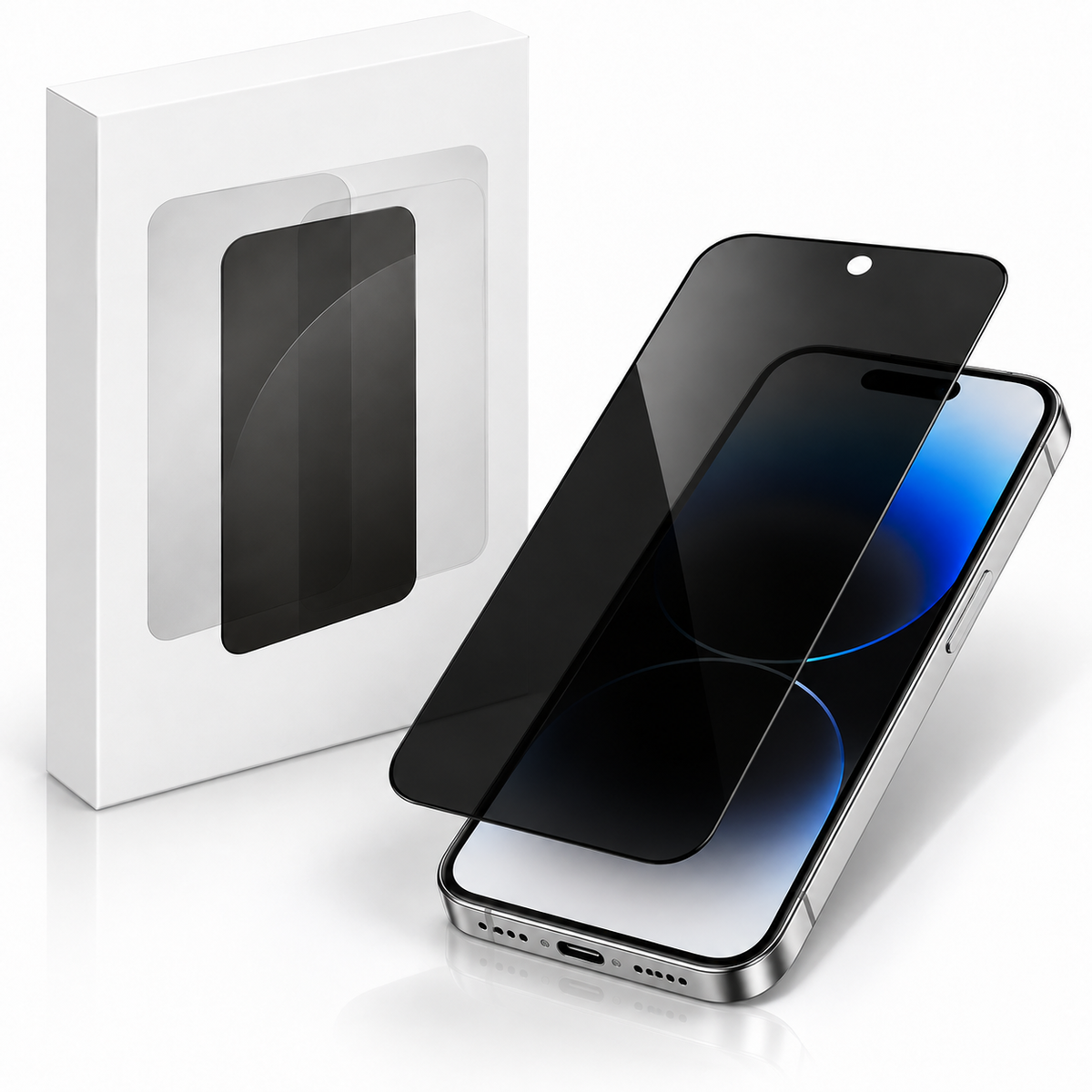 Privacy Tempered Glass for Apple iPhone 16 Pro - alternate product view