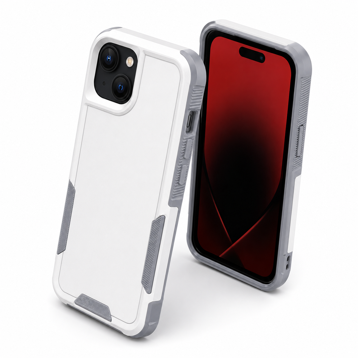 Comm Lite Slim Protective Case for Apple iPhone 13 - White