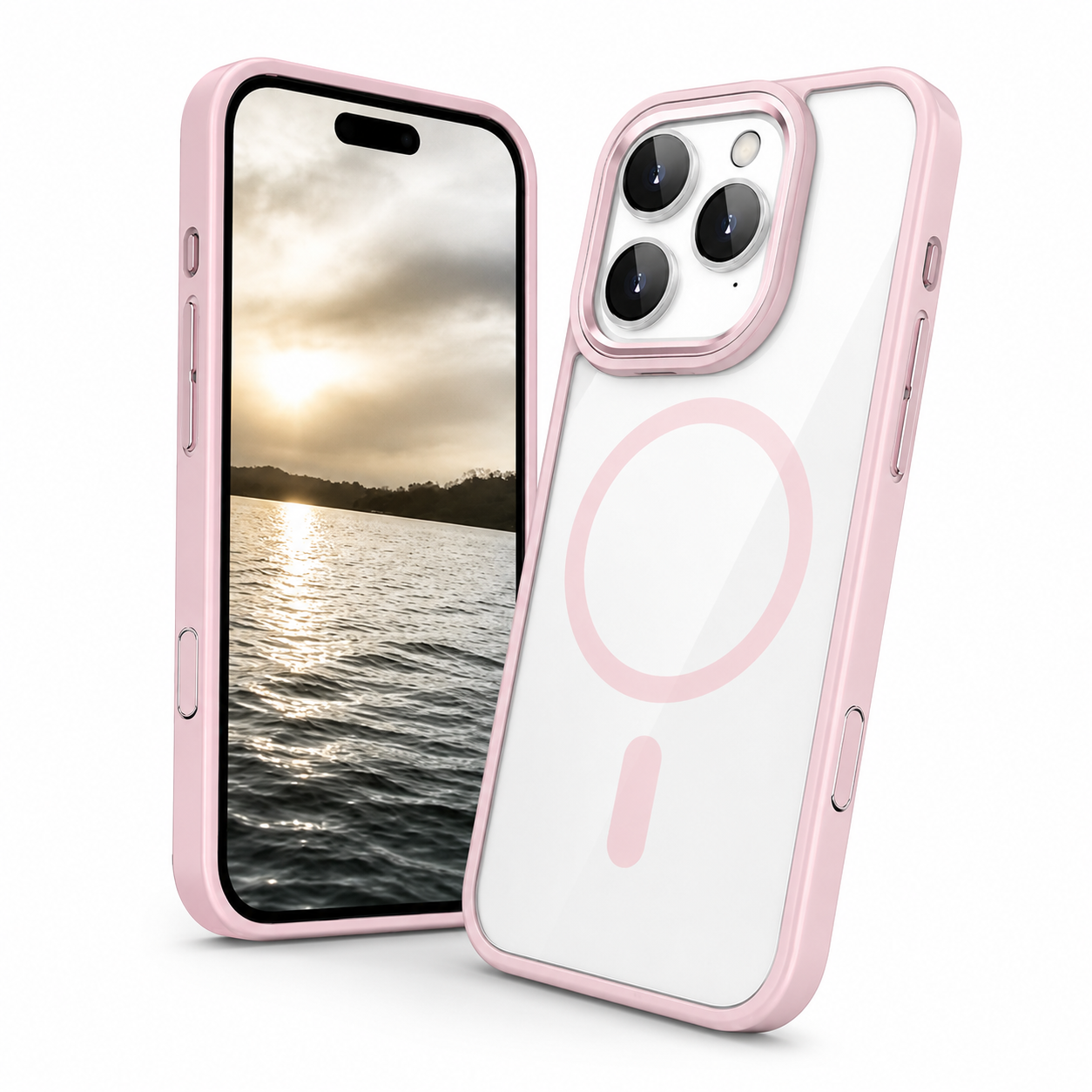 Matte Ultra Hybrid MagSafe Case for Apple iPhone 16 Pro Max - Rose Gold