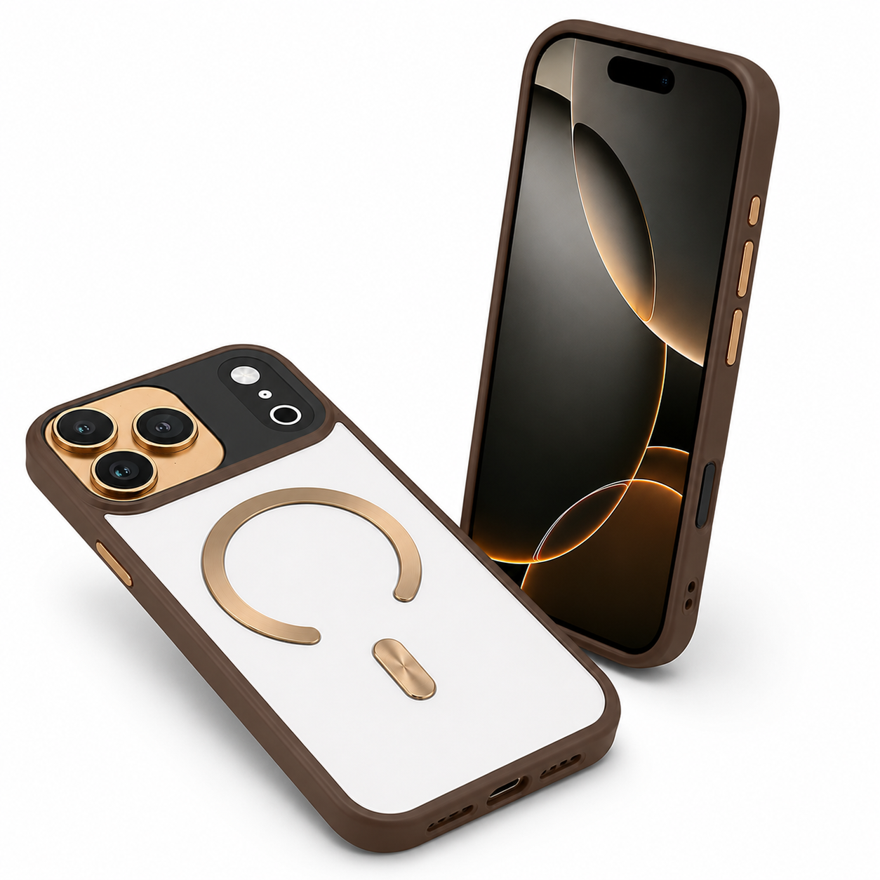 Premium Desert Gold Protective Smartphone Case for Apple iPhone 17 Pro