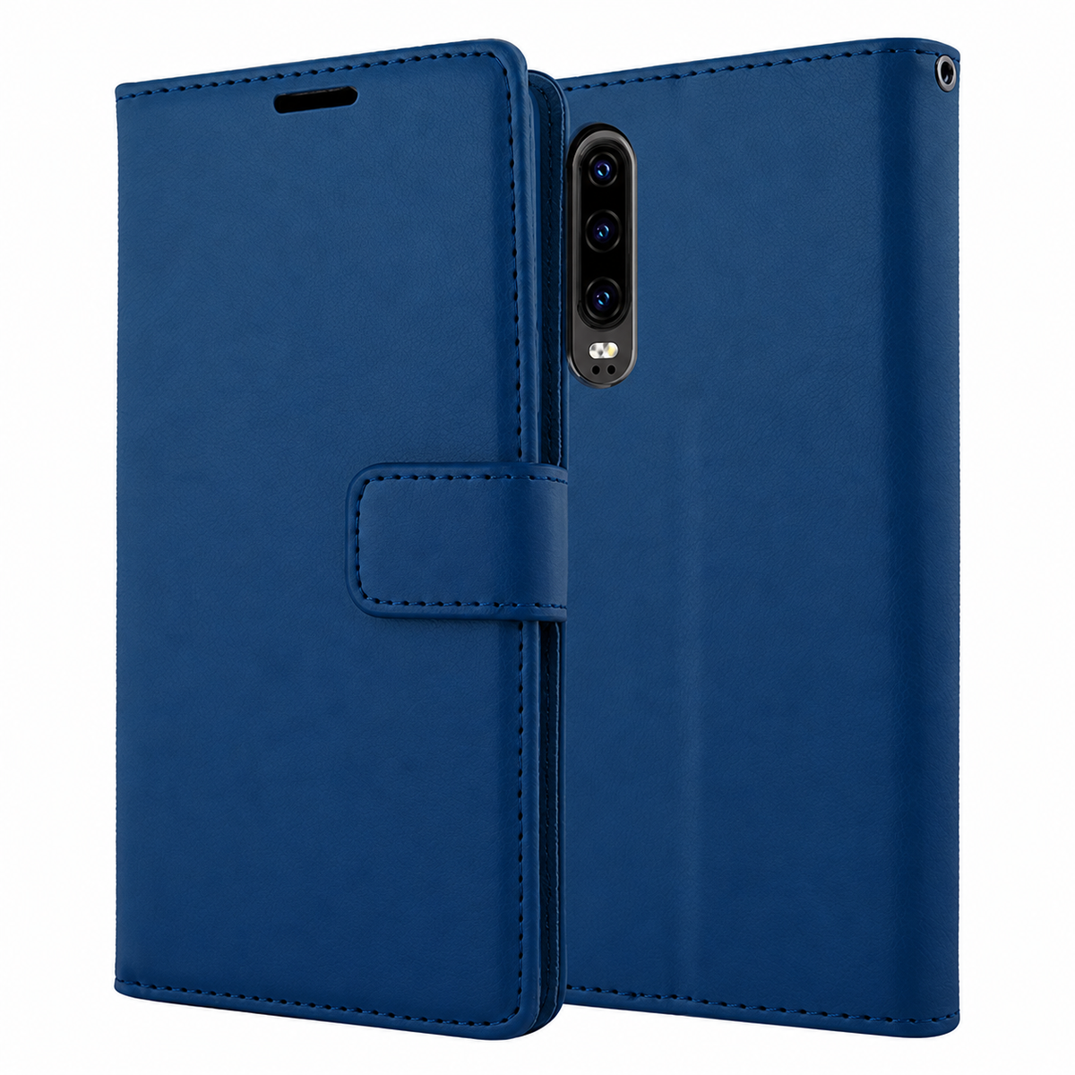 Photo ID Wallet for Samsung Galaxy A70 - Navy