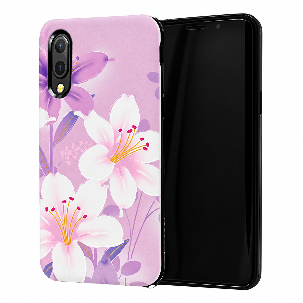 Design for Samsung Galaxy A70 - Light Purple Flower