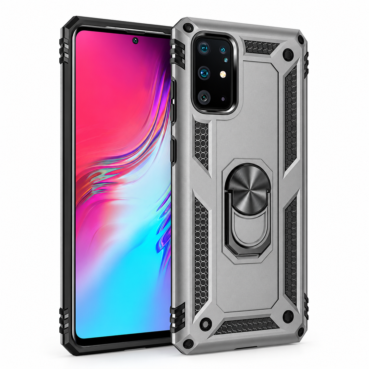 Anti-Drop Hybrid Case for Samsung Galaxy S20 Plus - Grey