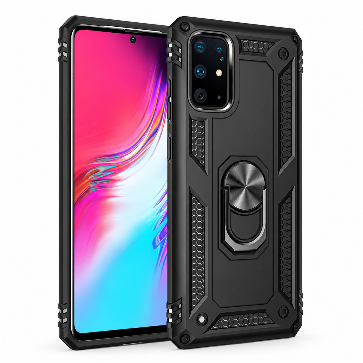 Anti-Drop Hybrid Case for Samsung Galaxy S20 Plus - Black