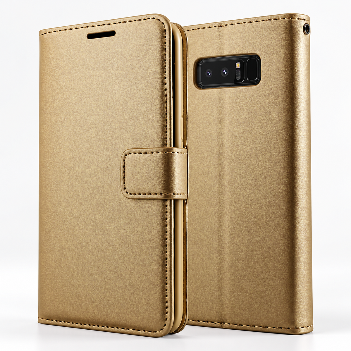 Photo ID Wallet for Samsung Galaxy S10 Plus - Gold