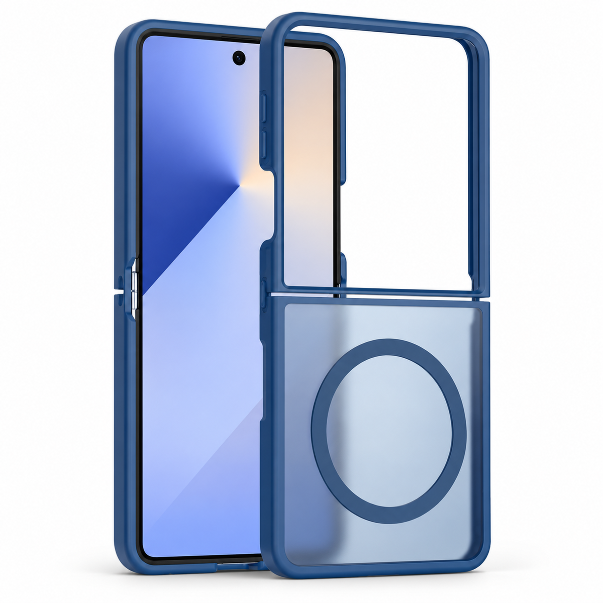 MagSafe Link Shield Case Samsung Galaxy Z Flip 8 - Blue