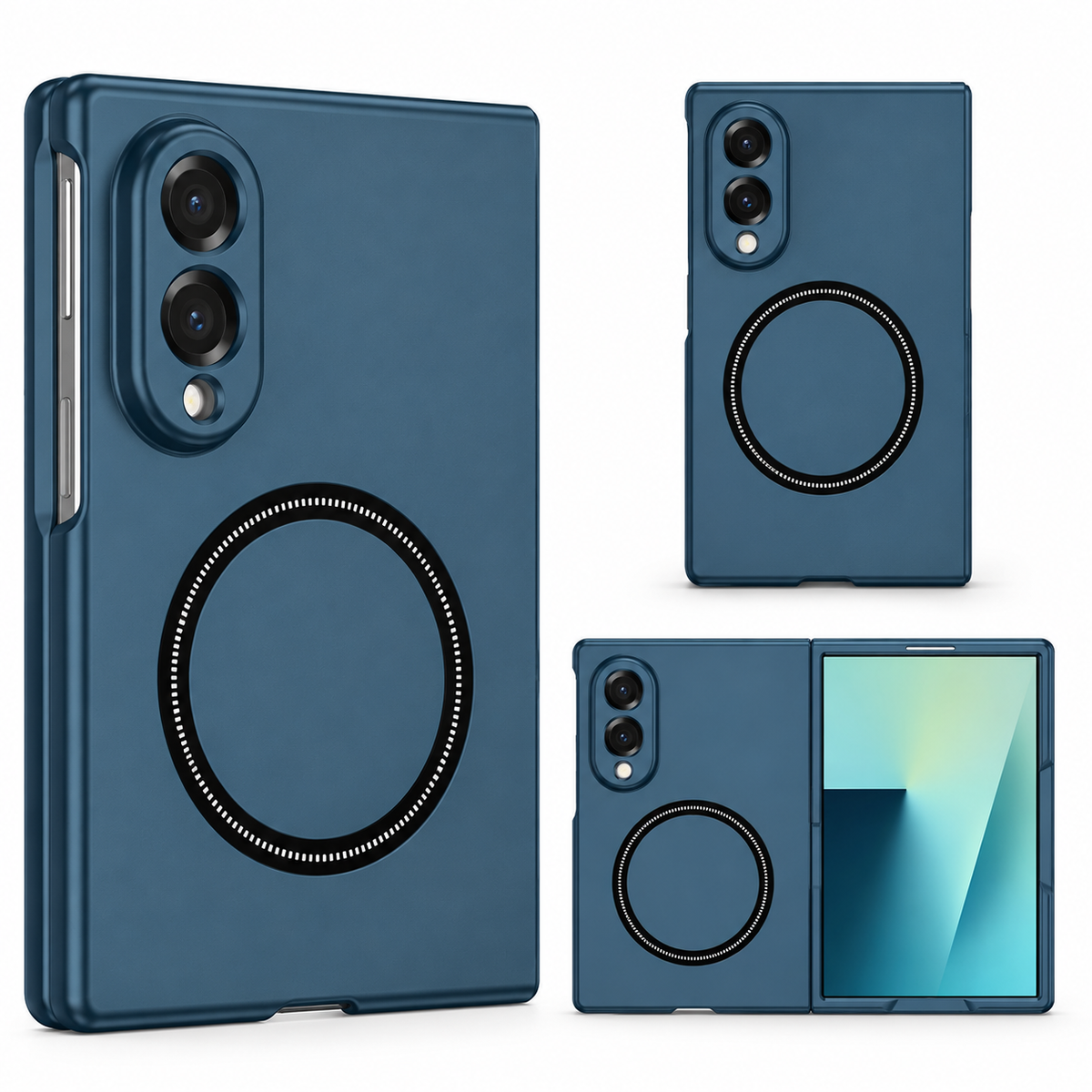 MagSafe Snap Matt Case Samsung Galaxy Z Fold 8 - Blue