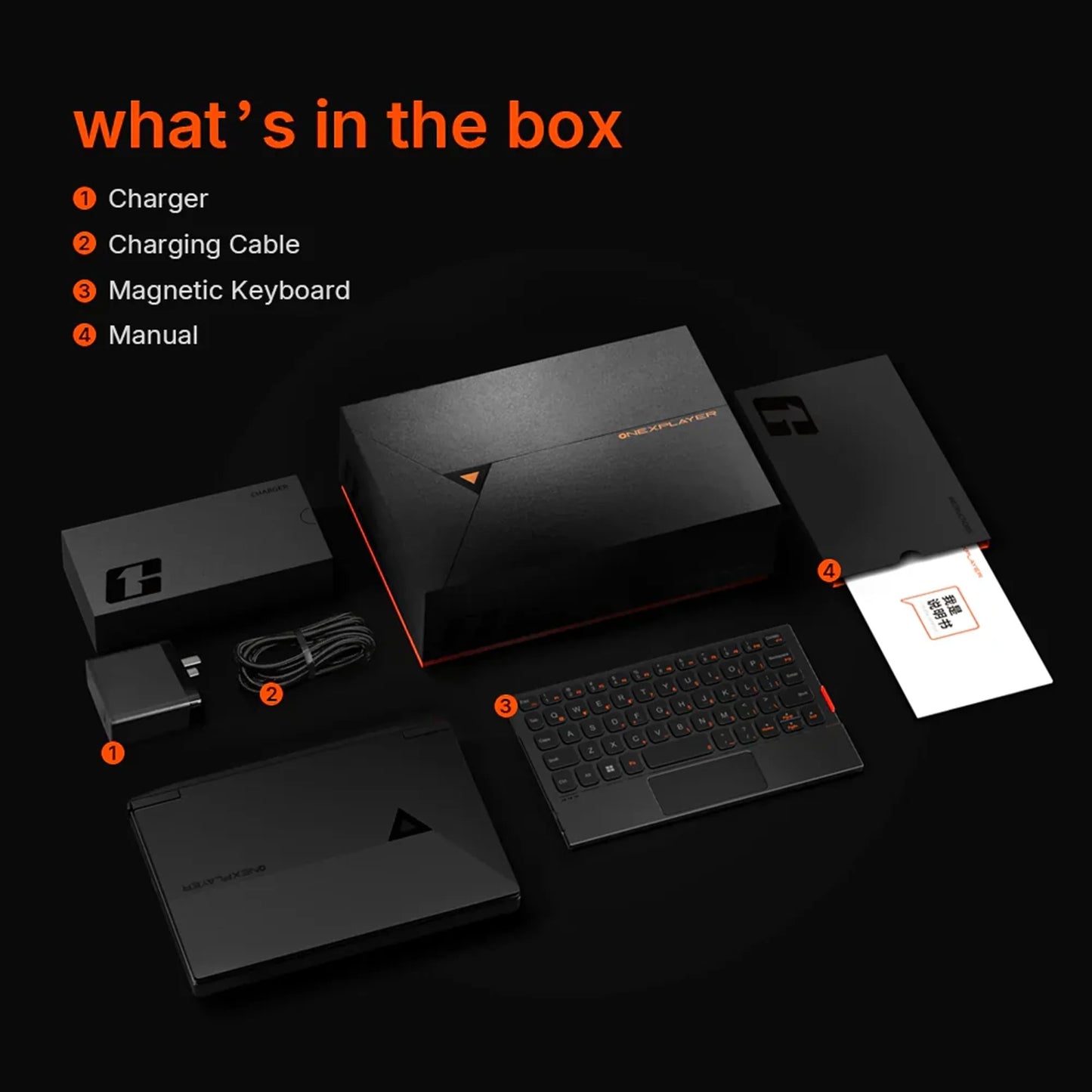 ONEXPLAYER G1 2TB AMD Ryzen™ AI 9 HX 370 Ultimate Gaming Handheld Gaming Console Versatile Laptop