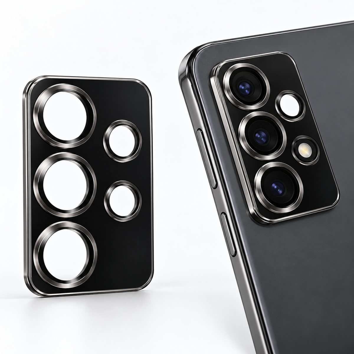 Camera Ring Protector for Samsung Galaxy Z Fold 4 - Black