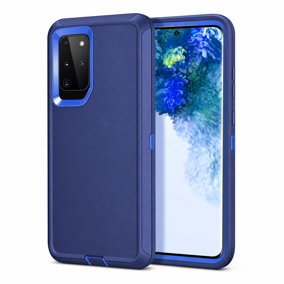 Triple Protection Case for Samsung Galaxy S20 Plus - Navy