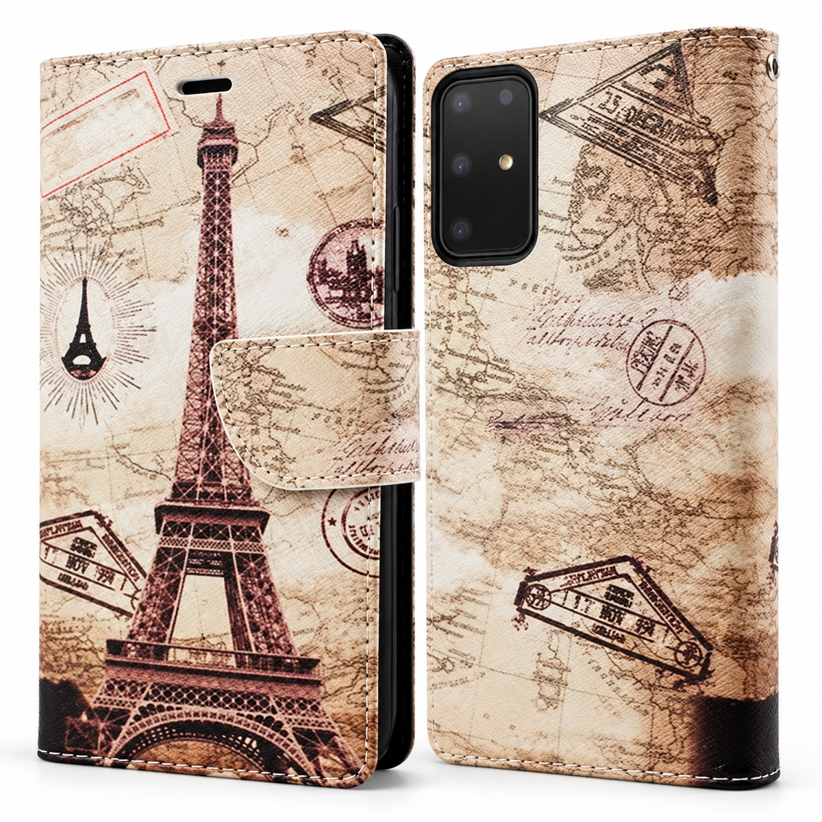 Printed Photo ID Wallet Case for Samsung Galaxy S20 Plus - Paris