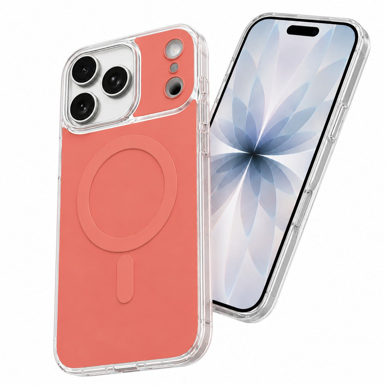 Pink Shockproof Mobile Phone Case for Apple iPhone 17 Pro Max MagSafe Cover
