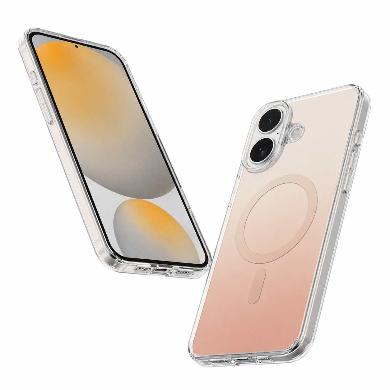Premium mobile phone case for iPhone 17 with anti-scratch back and MagSafe support