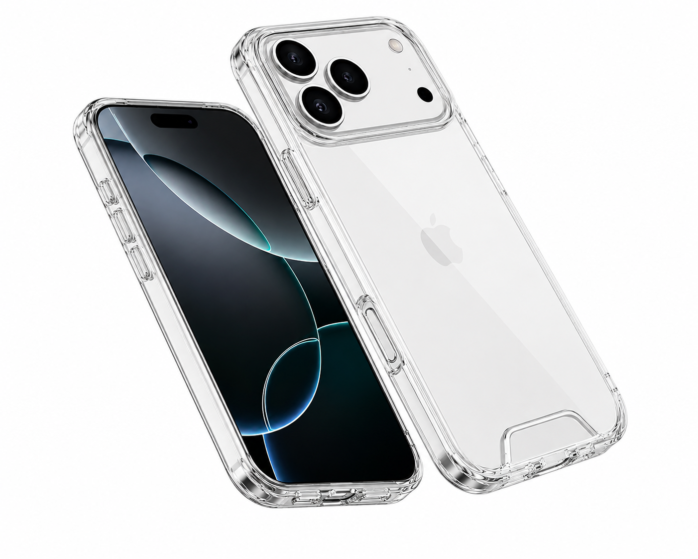 Premium Space Case for Apple iPhone 17 Pro Max – Crystal Clear Impact Resistant Phone Case with Wireless Charging Compatibility