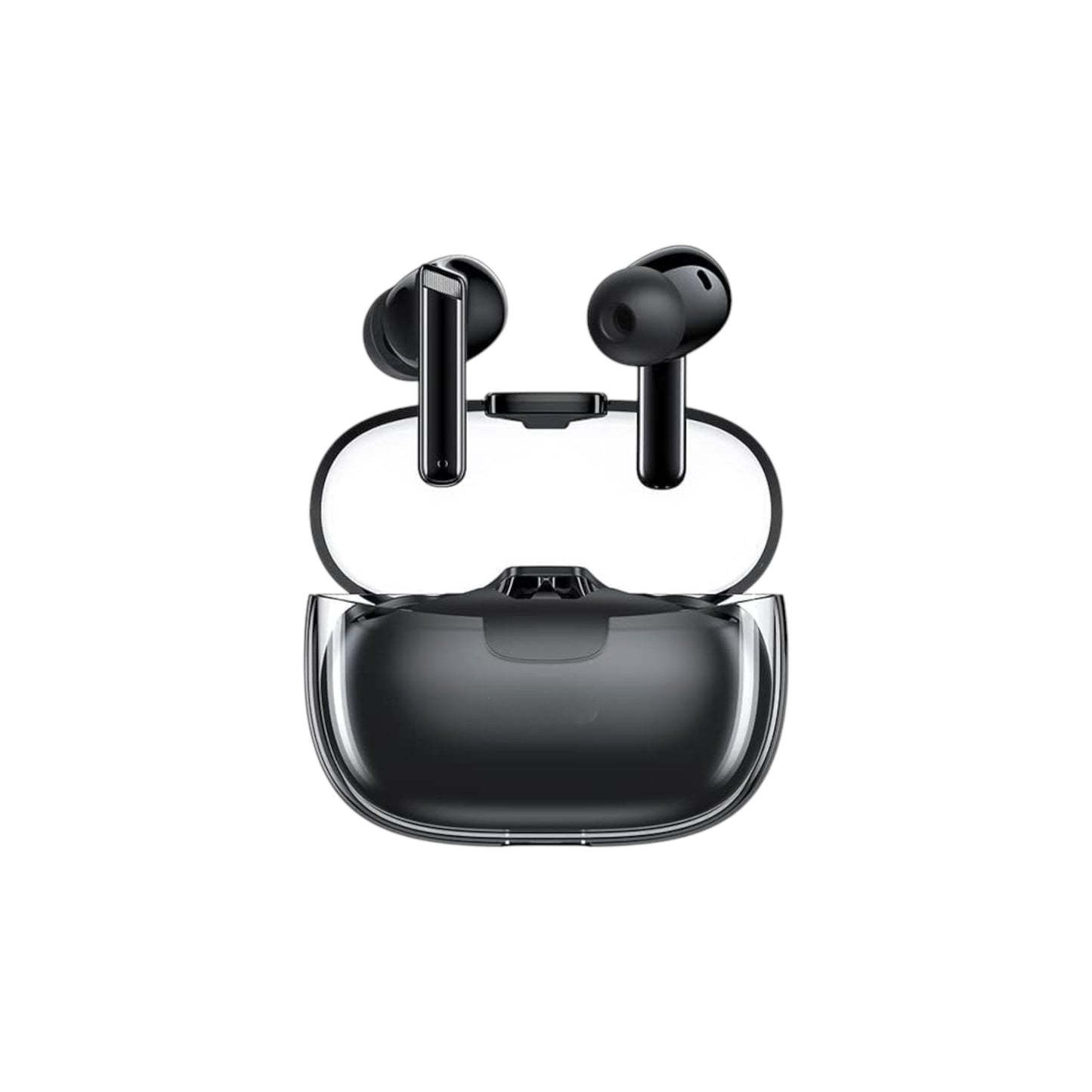 Techtron EP52 True Wireless Earbuds featuring a modern half-transparent charging case design, Bluetooth 5.4 connection, ANC active noise cancellation, ENC call noise reduction, 6 microphones for stronger call and listening noise control, 10mm drivers, colorful breathing lights, compact charging case, and everyday wireless earphones use for gaming, games, music, videos, clear calls, laptops, computer audio, phones, tablets, and daily tech accessories.
Find Techtron EP52 ANC / ENC 6 MICS Wireless Gaming Earp