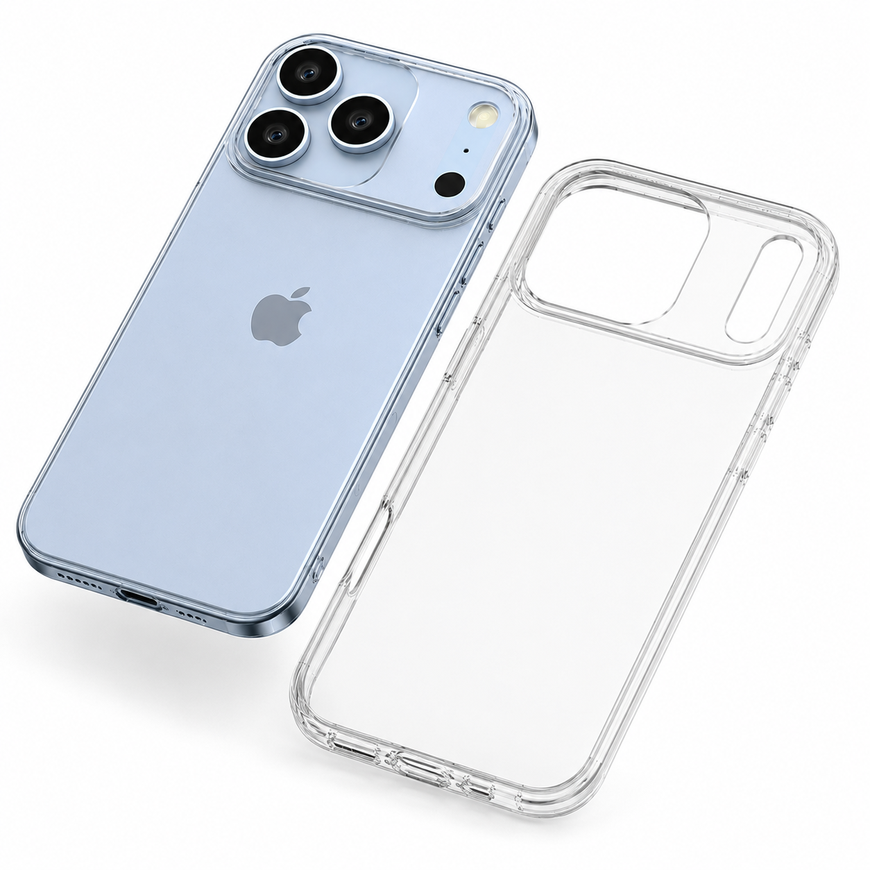 Ultra Clear Protective Case for Apple iPhone 17 Pro Max with Flexible Transparent Phone Cover