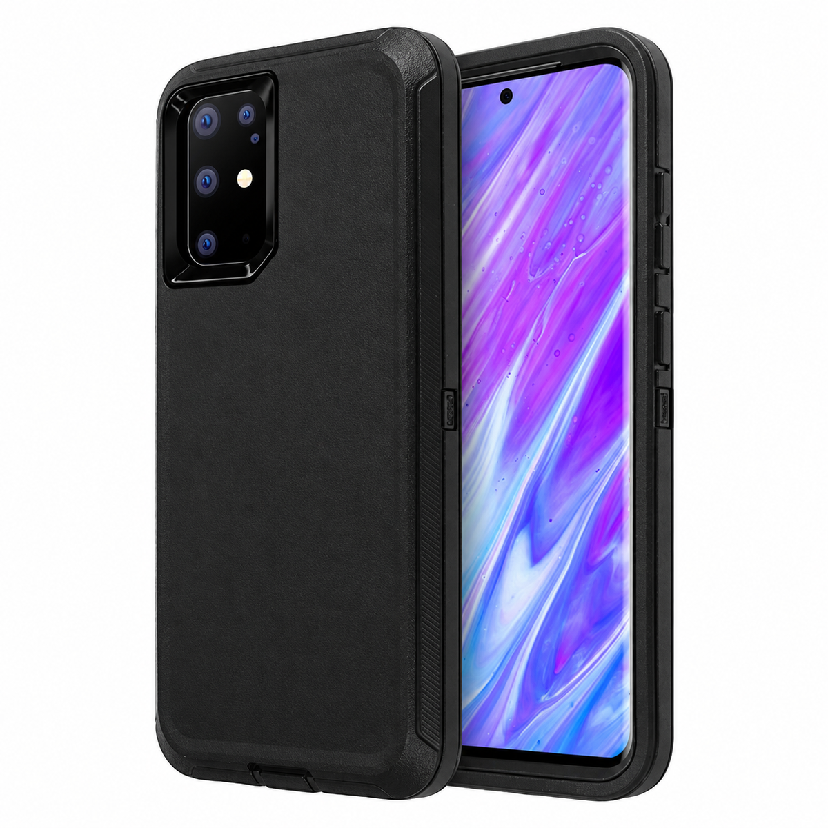 Triple Protection Case for Samsung Galaxy A71 - Black